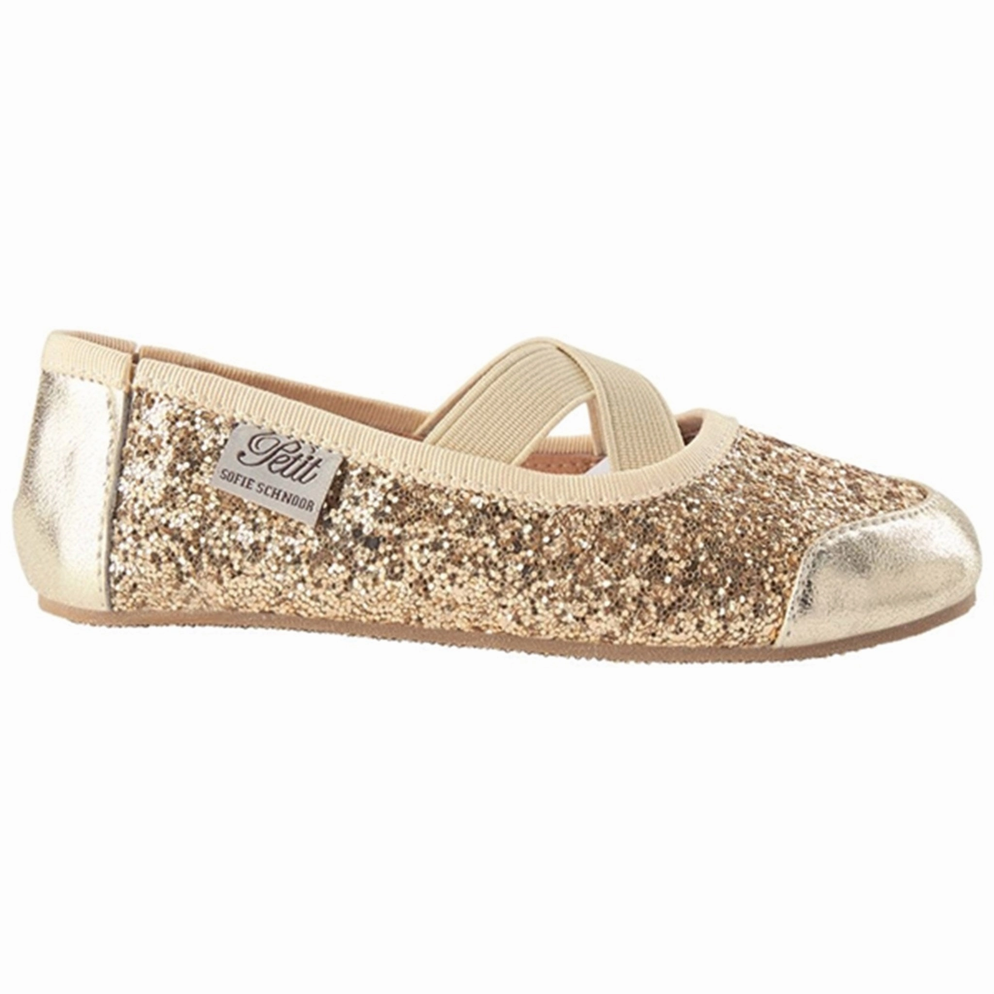 Sofie Schnoor Ballerina Indoors Shoes Champagne Resilient Cushioning System