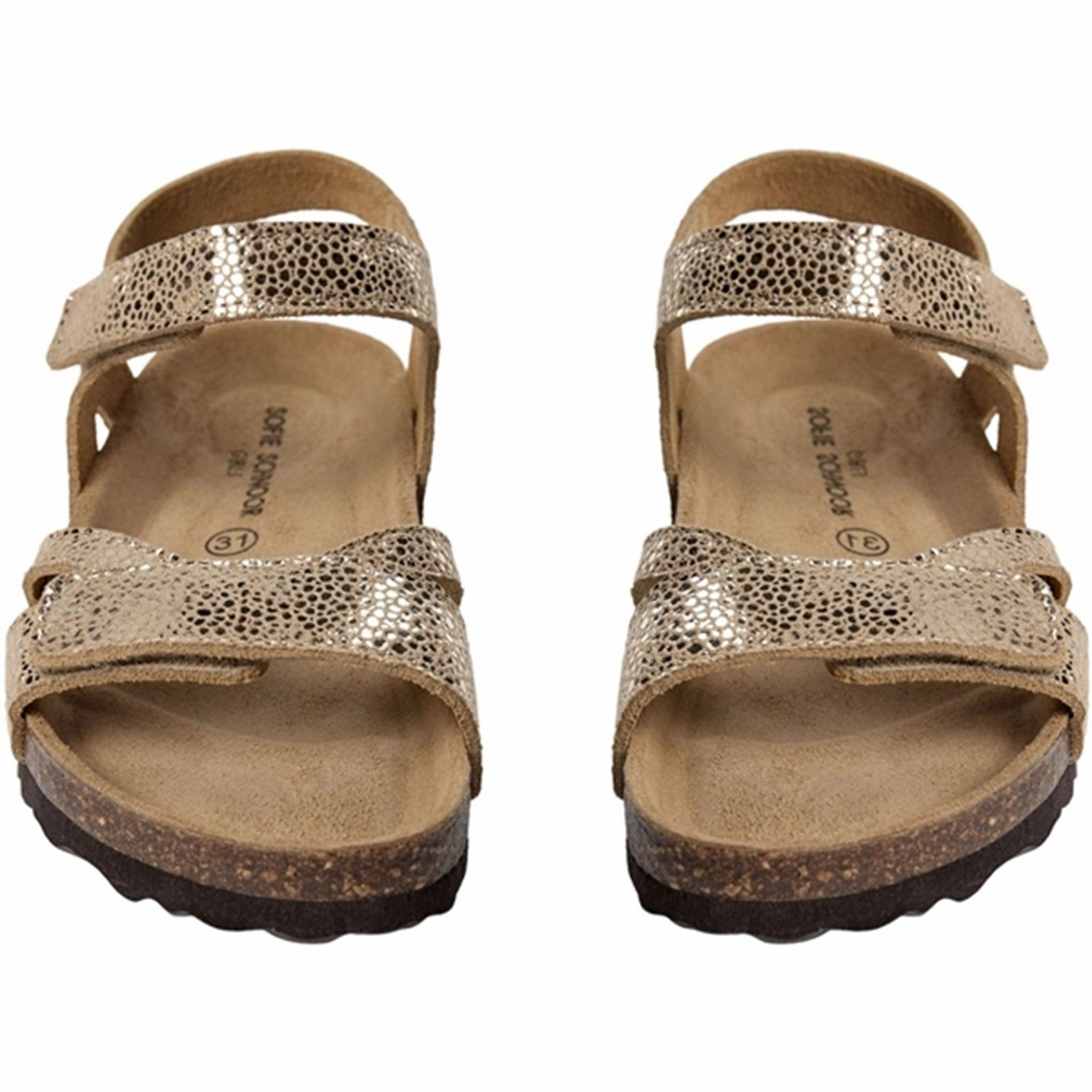 Anti Slip Protection Sofie Schnoor Beige With Gold Sandals
