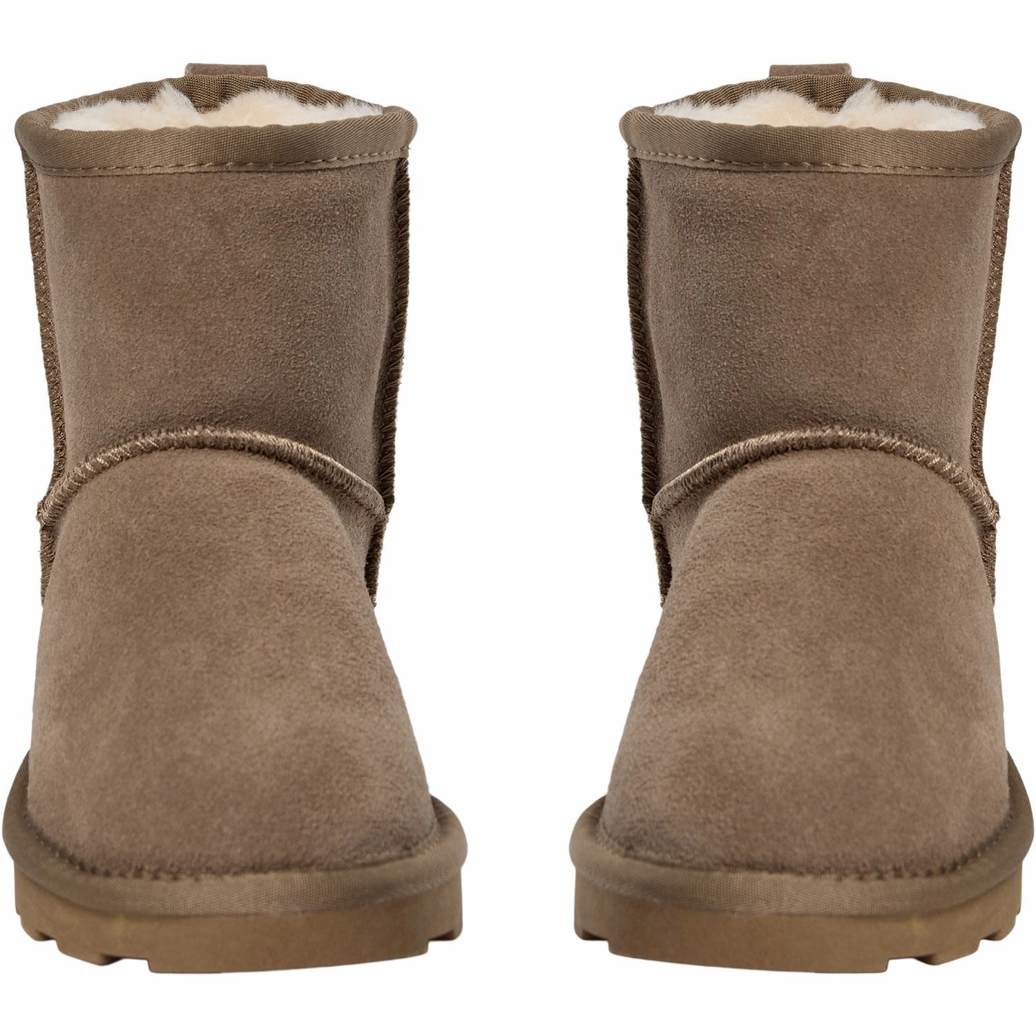 Sofie Schnoor Dark Sand KellieSY Teddy Boot Snow Day Comfortable Padding