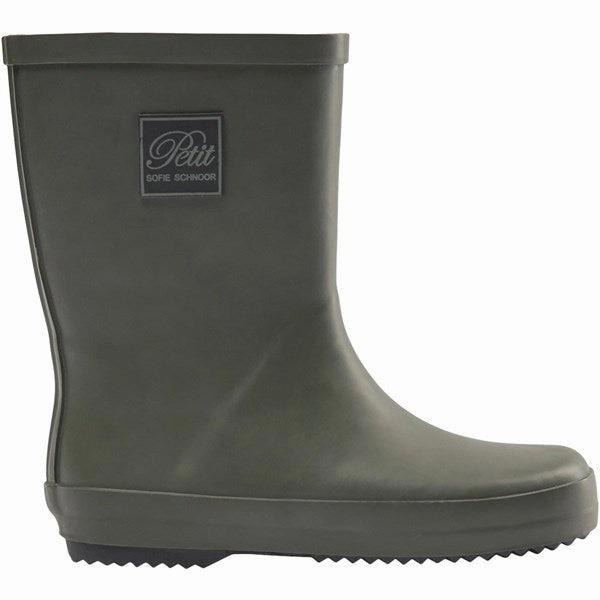Sofie Schnoor Gummist?vler Army Green Comfortable Grip synthetic leather