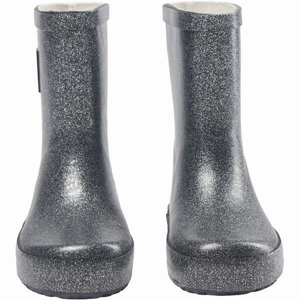 Sofie Schnoor Gummist?vler Black w Silver Minimalist