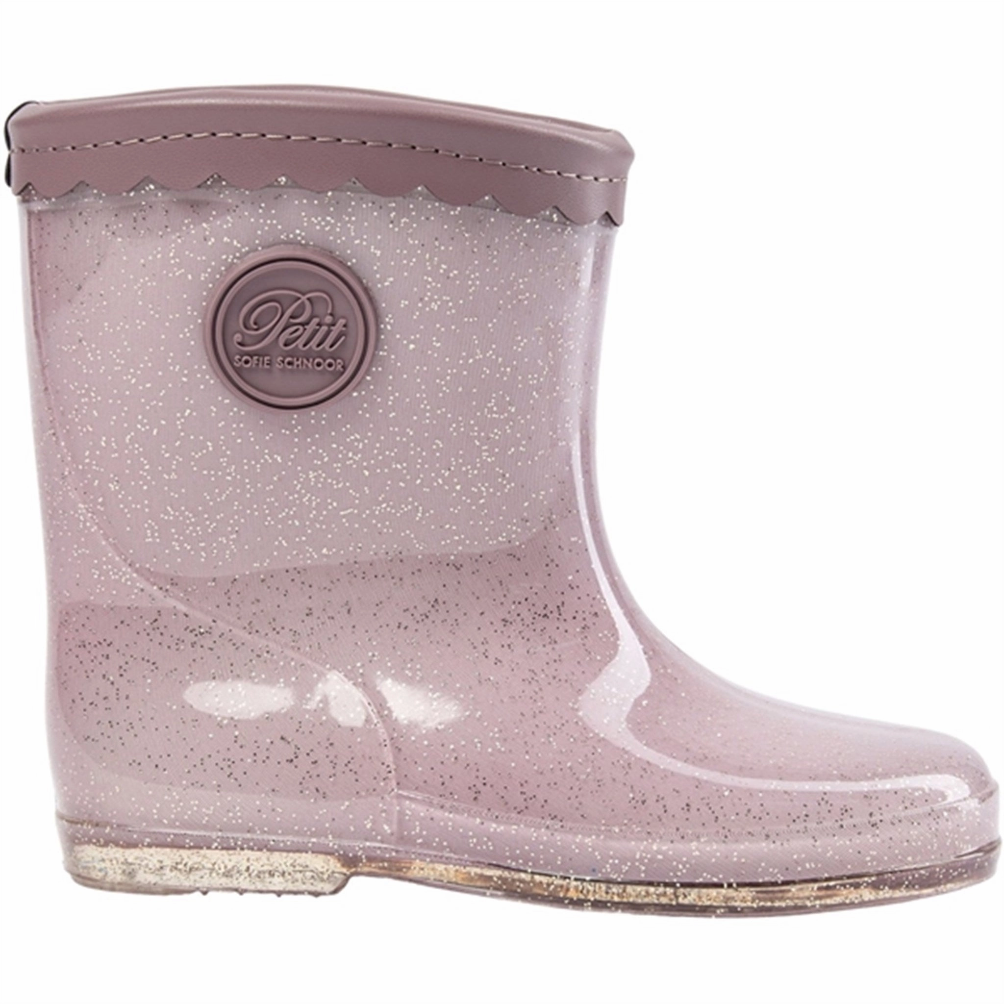 Sofie Schnoor Light Purple Rubber Boots Easy Match foldable