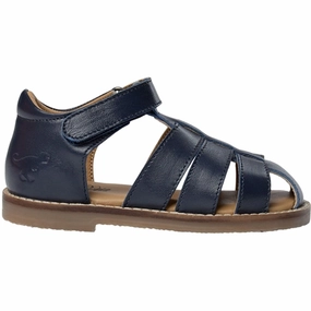 Sofie Schnoor Navy Blue Sandals Cozy Choice Multi Layer Cushioning