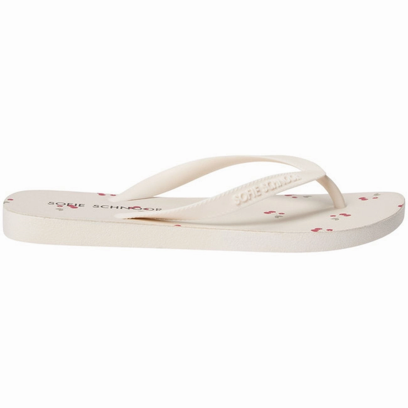 Sofie Schnoor Off White AOP Cherry Sandal Durable Shoe Construction