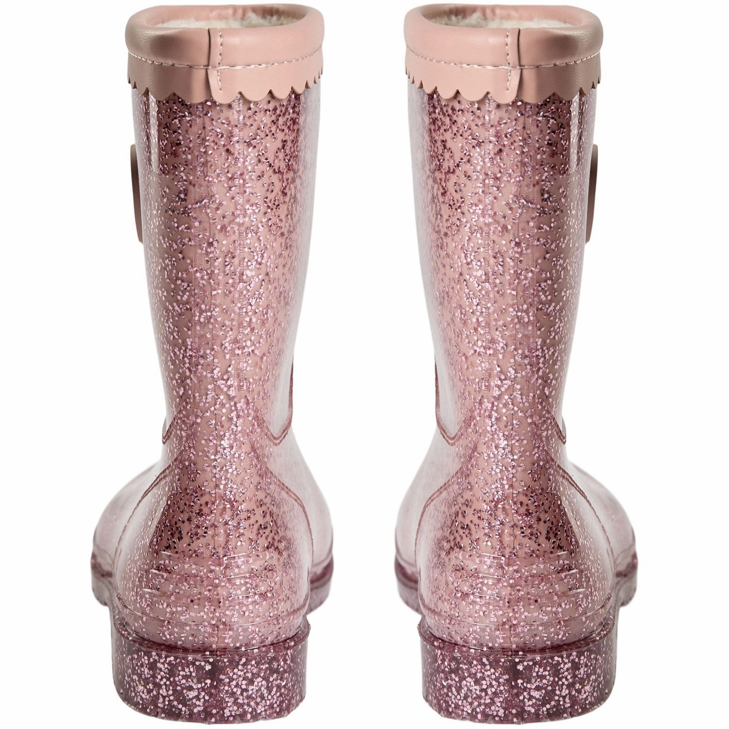 Sofie Schnoor Rose Rubber Boots Seamless Comfort Cold Weather Commuter Pastel Glow