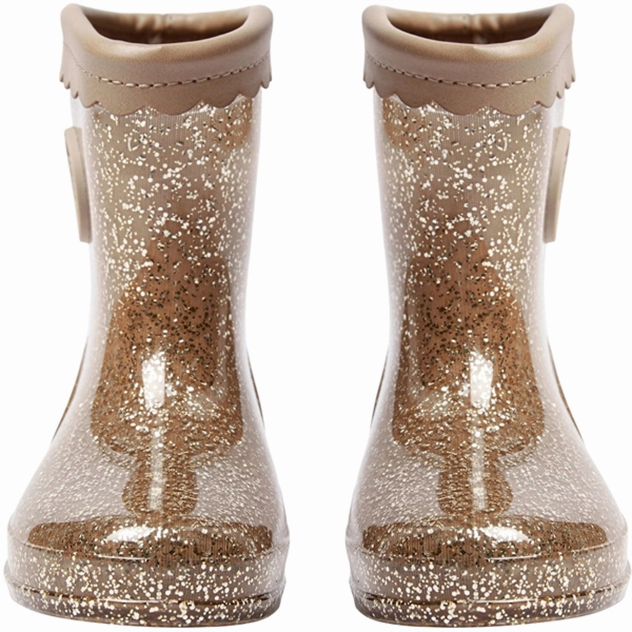 Sofie Schnoor Rubber Boots Beige Chain Touch