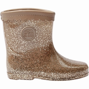 Sofie Schnoor Rubber Boots Beige Seamless Comfort Cold Weather Commuter Light support