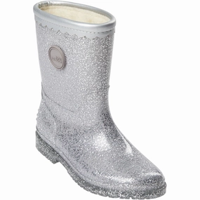 Shock Absorbing Adventure Journey Sofie Schnoor Silver Rubber Boots