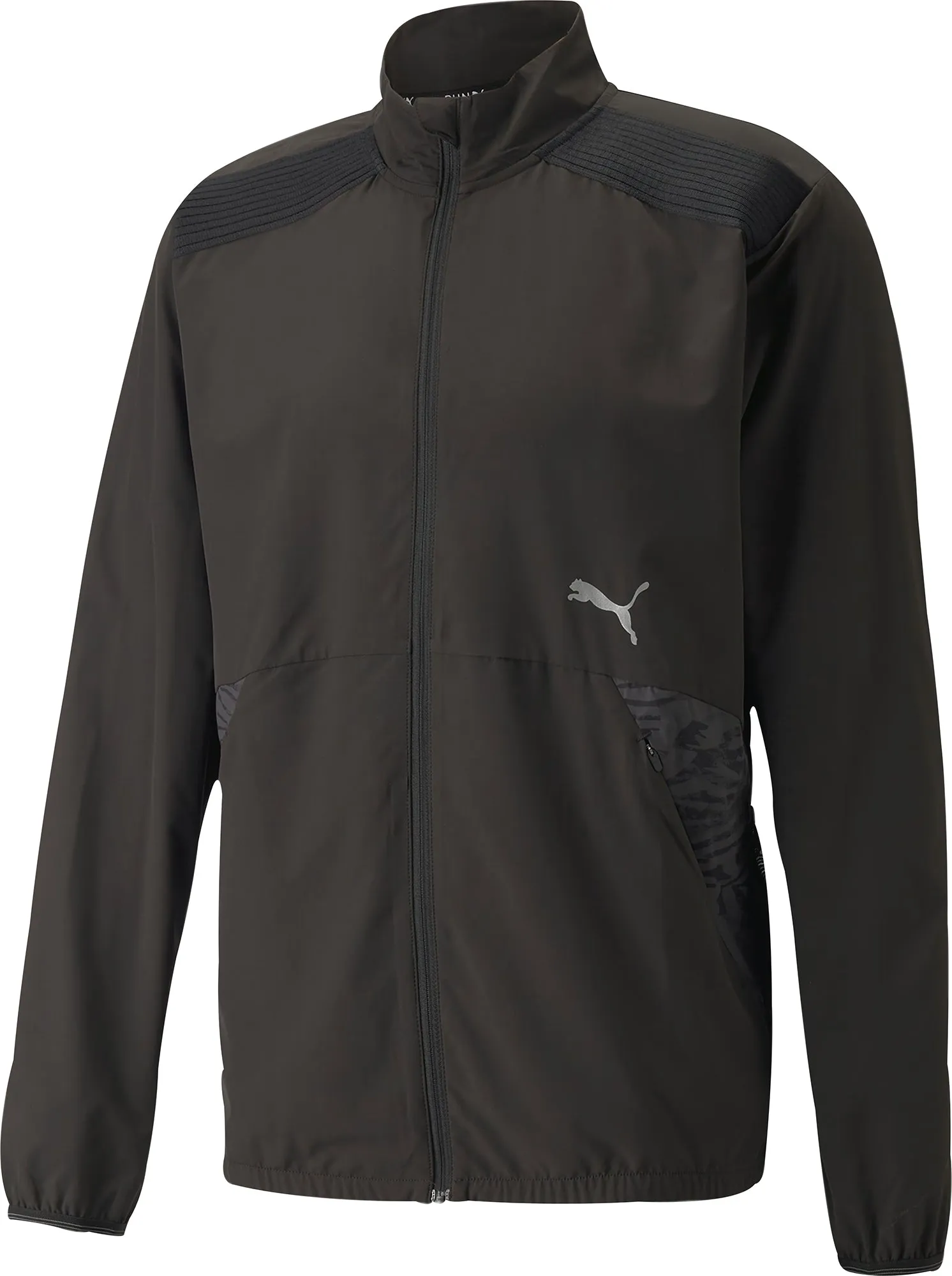 Transit Ready Puma Ultraweave S FSTR Mens Running Jacket - Black