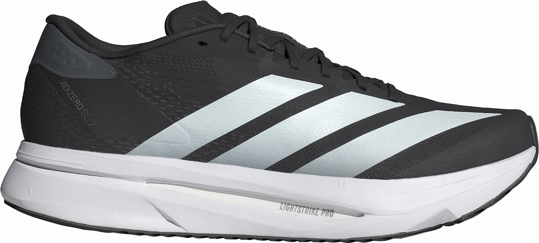 adidas Adizero SL 2 Mens Running Shoes - Black Supportive Midfoot Saddle minimalist running