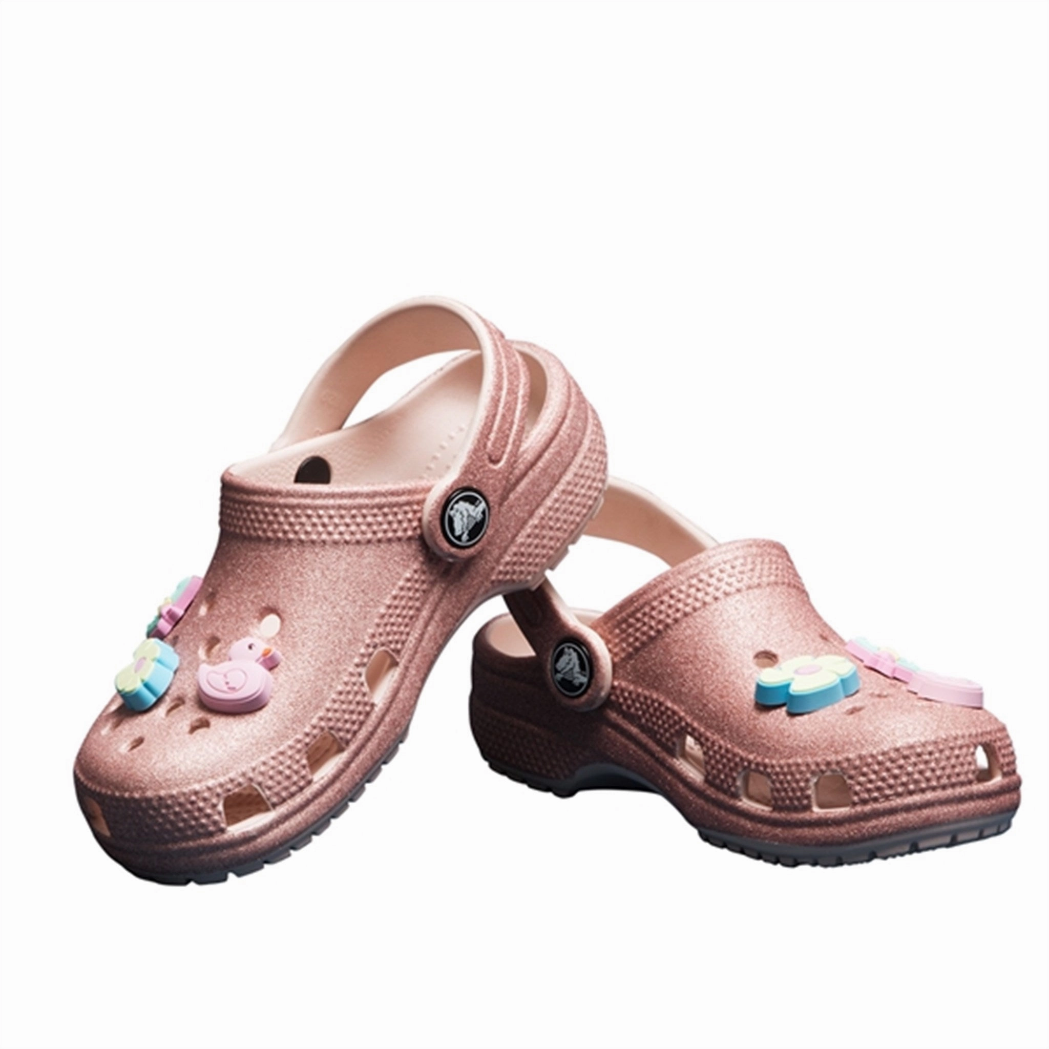 Crocs Classic Glitter Clog Quartz Glitter Breath Arch Smart Comfort