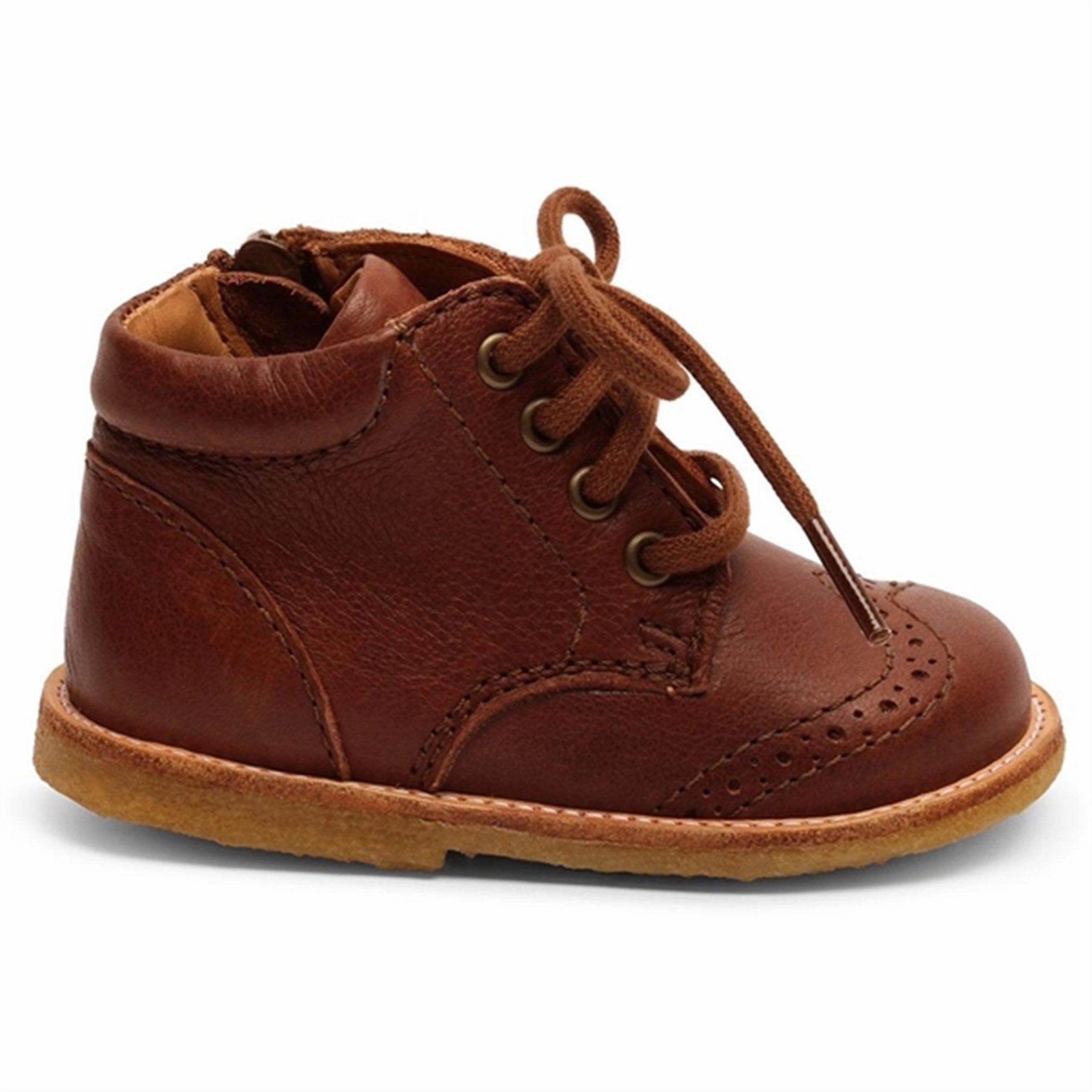 Bisgaard Tine First Step Shoe Brandy Simple Edge
