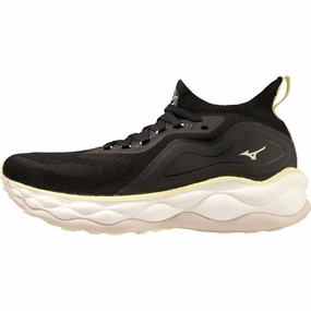 Mizuno Wave Neo Ultra Womens Running Shoes - Black treadmill - suitable color - black