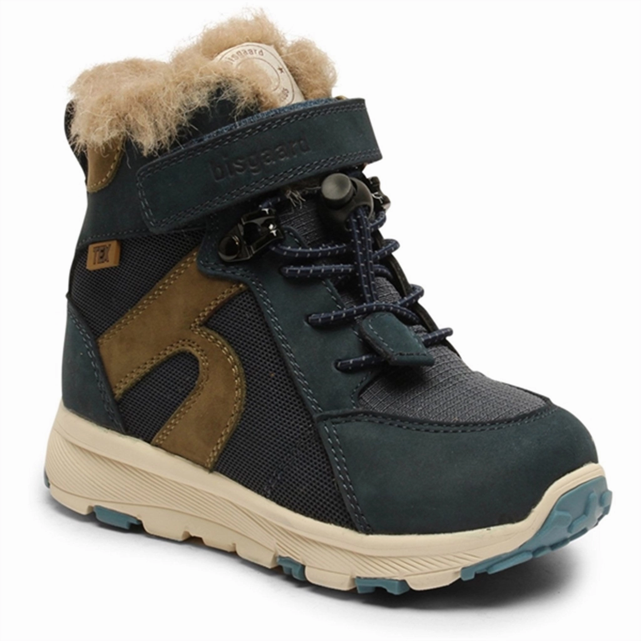 Clean Cut Reinforced heel Bisgaard Marlon Tex Boots Navy