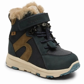 Clean Cut Reinforced heel Bisgaard Marlon Tex Boots Navy