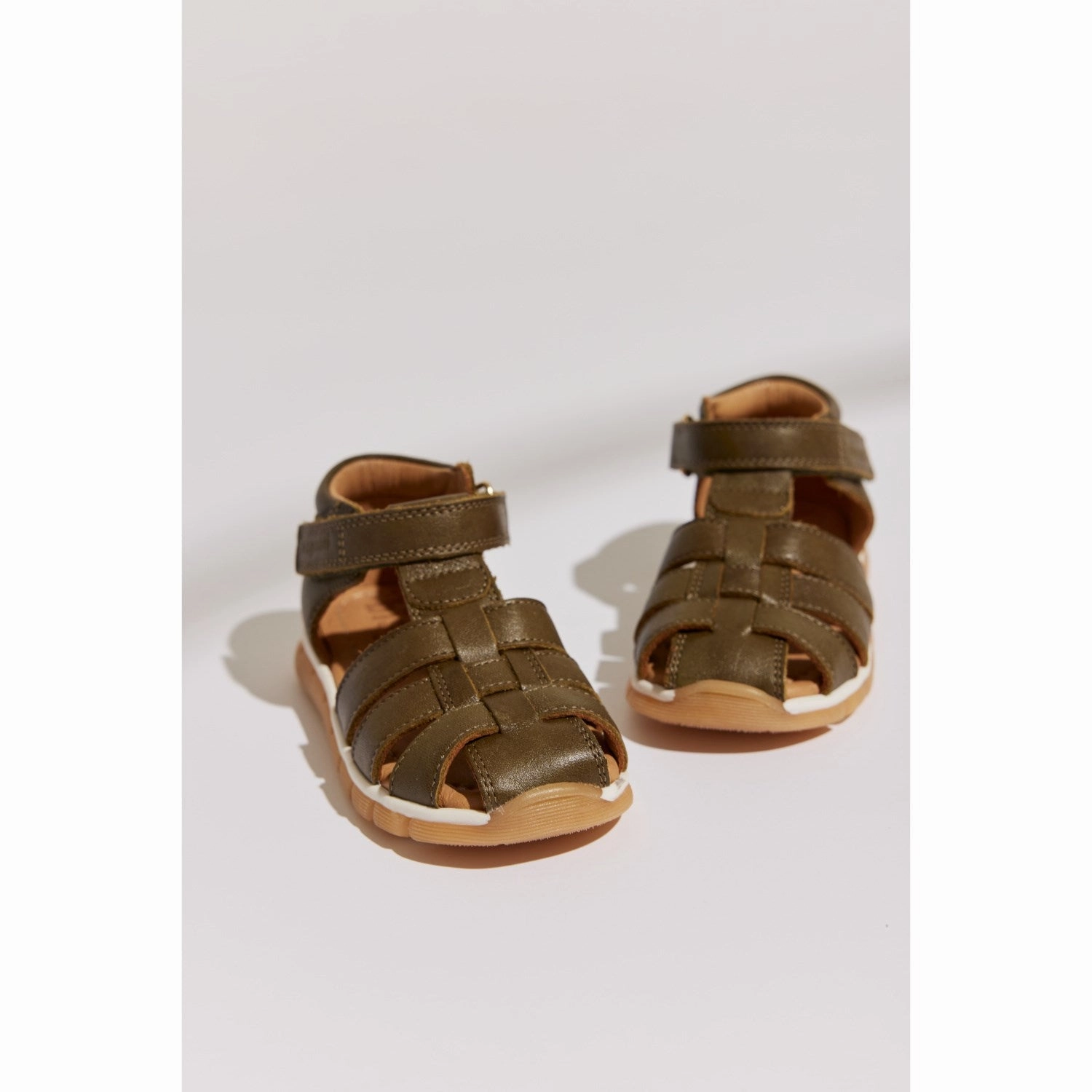 Bisgaard Khaki Billie Sandal All terrain Flexible Beach Shoes