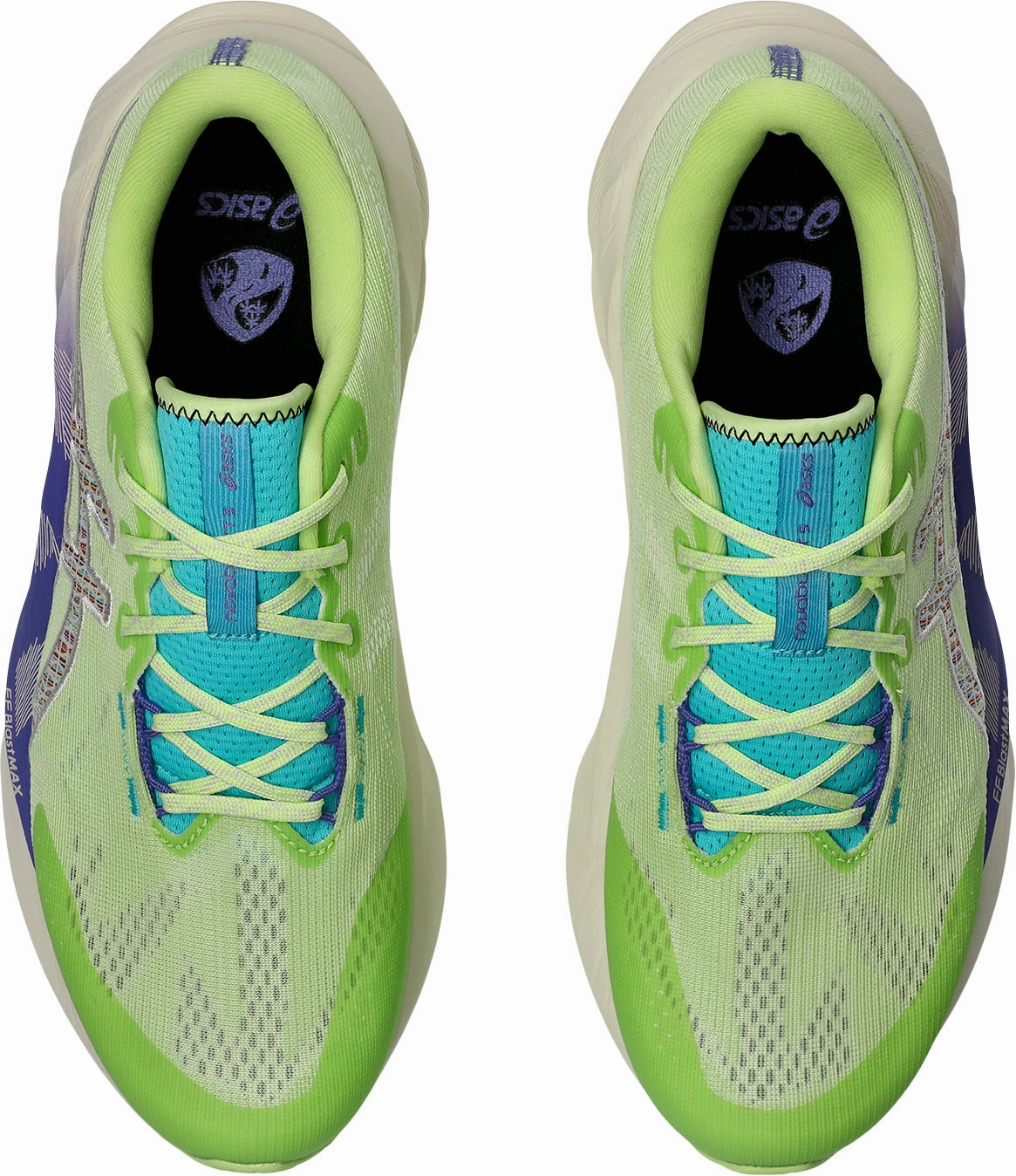 Asics NovaBlast 5 TR Mens Running Shoes - Green ribbon - decorated running wear