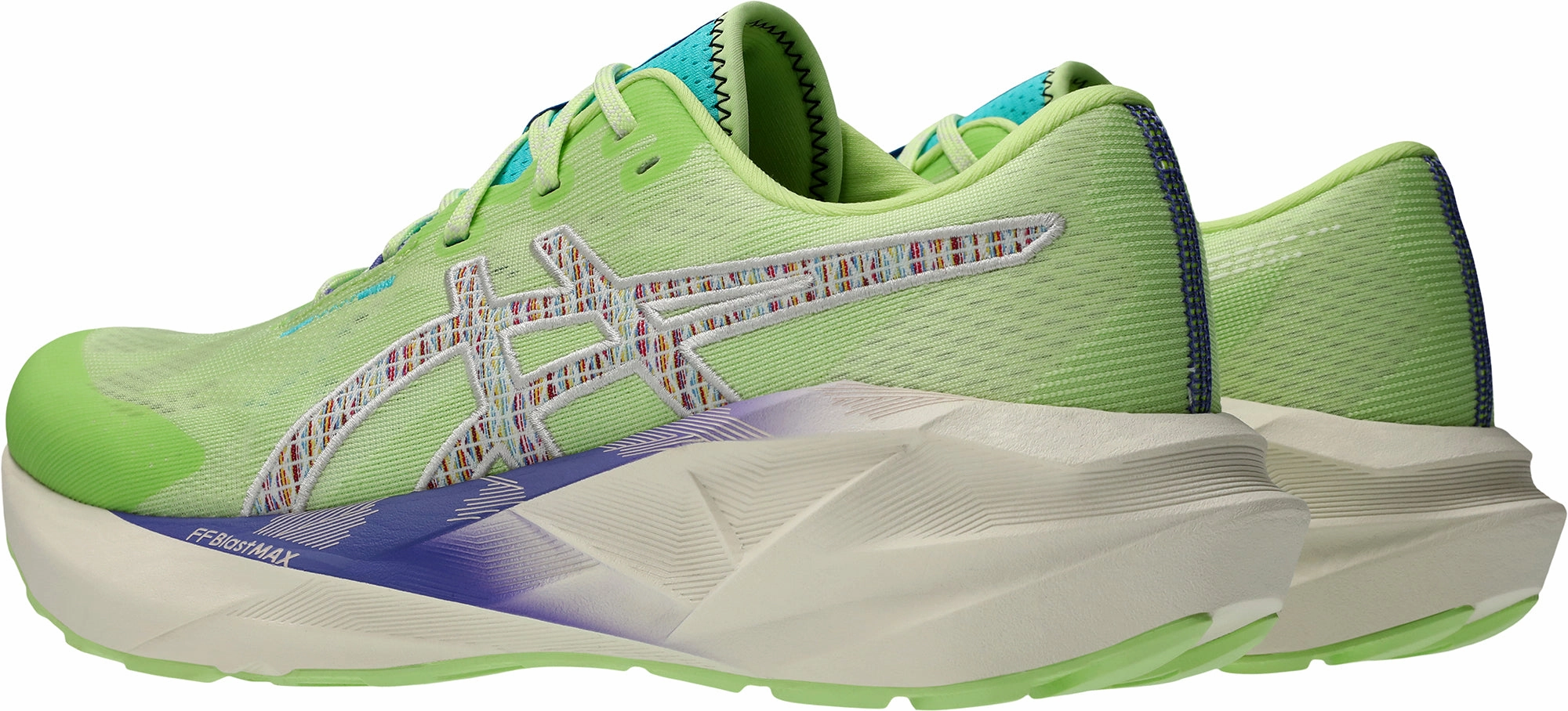 Asics NovaBlast 5 TR Mens Running Shoes - Green running for speed