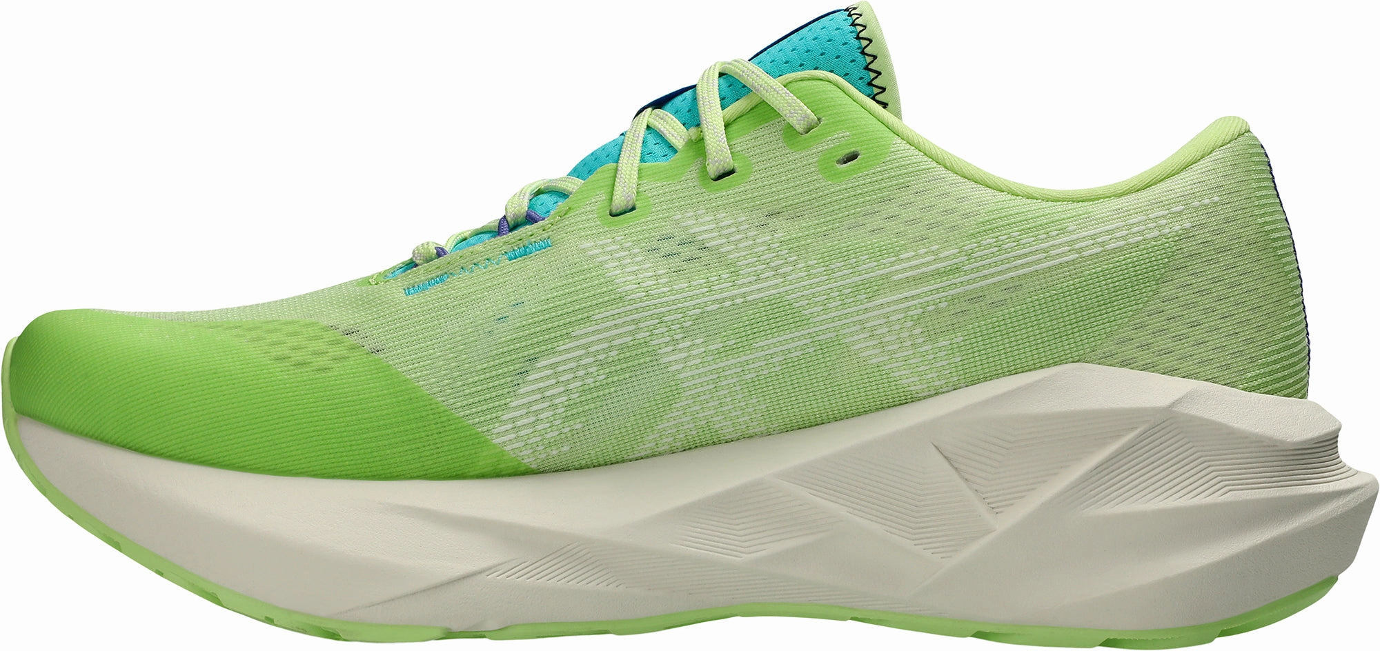 Asics NovaBlast 5 TR Mens Running Shoes - Green mid - top style