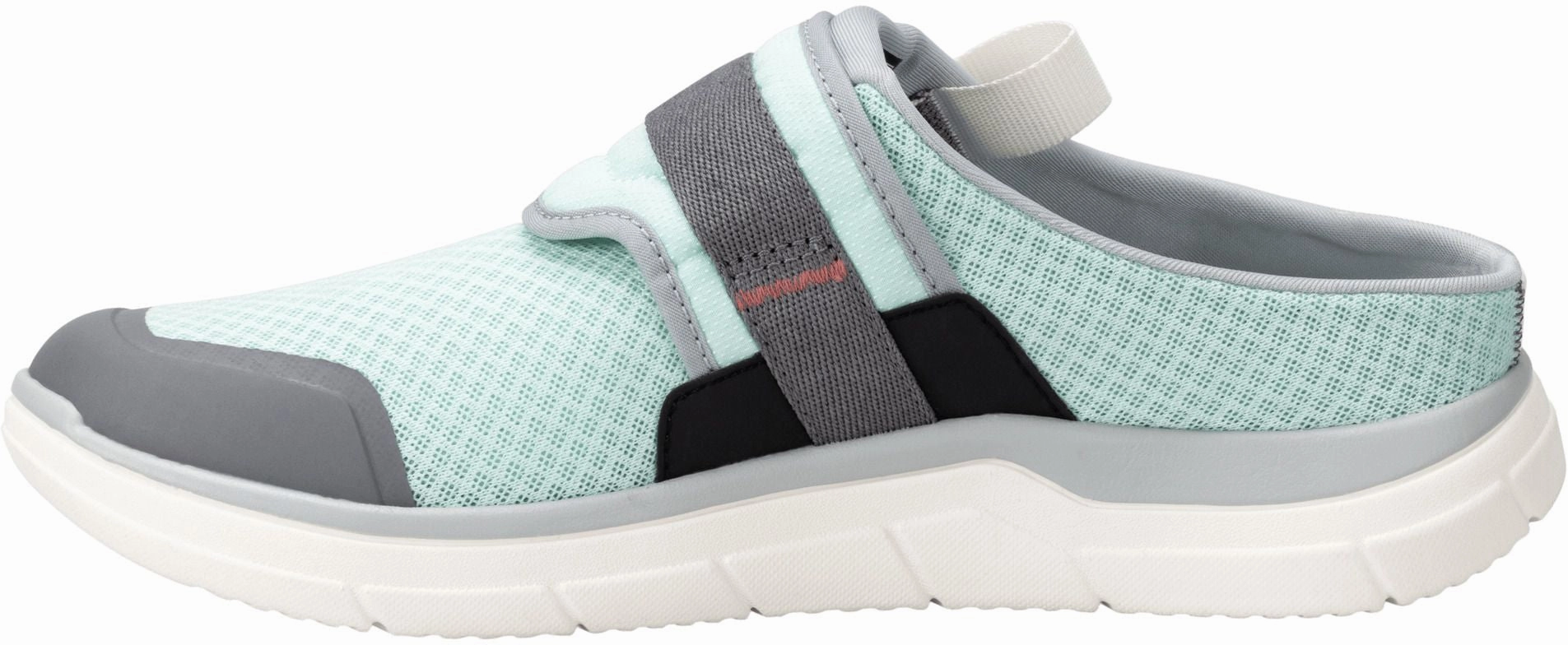 Contoured Footbed Shape Relaxing Step Lizard Way Womens Moc Sandals - Green