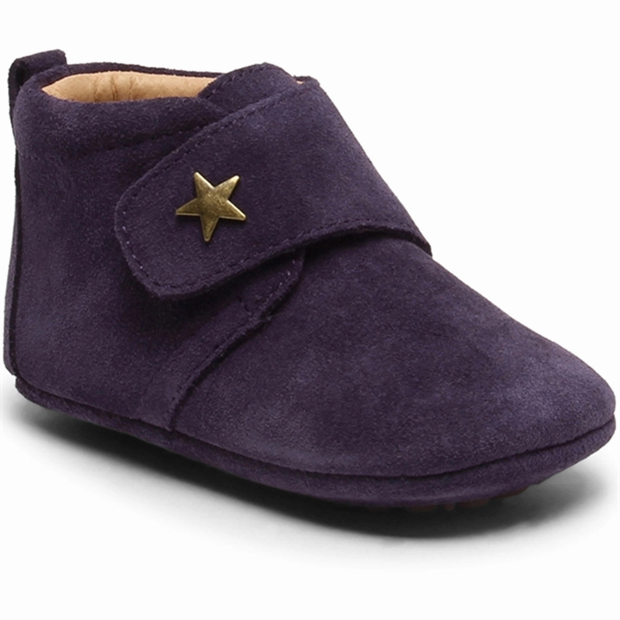 Odorless Bisgaard Indoor Shoes Baby Star Purple