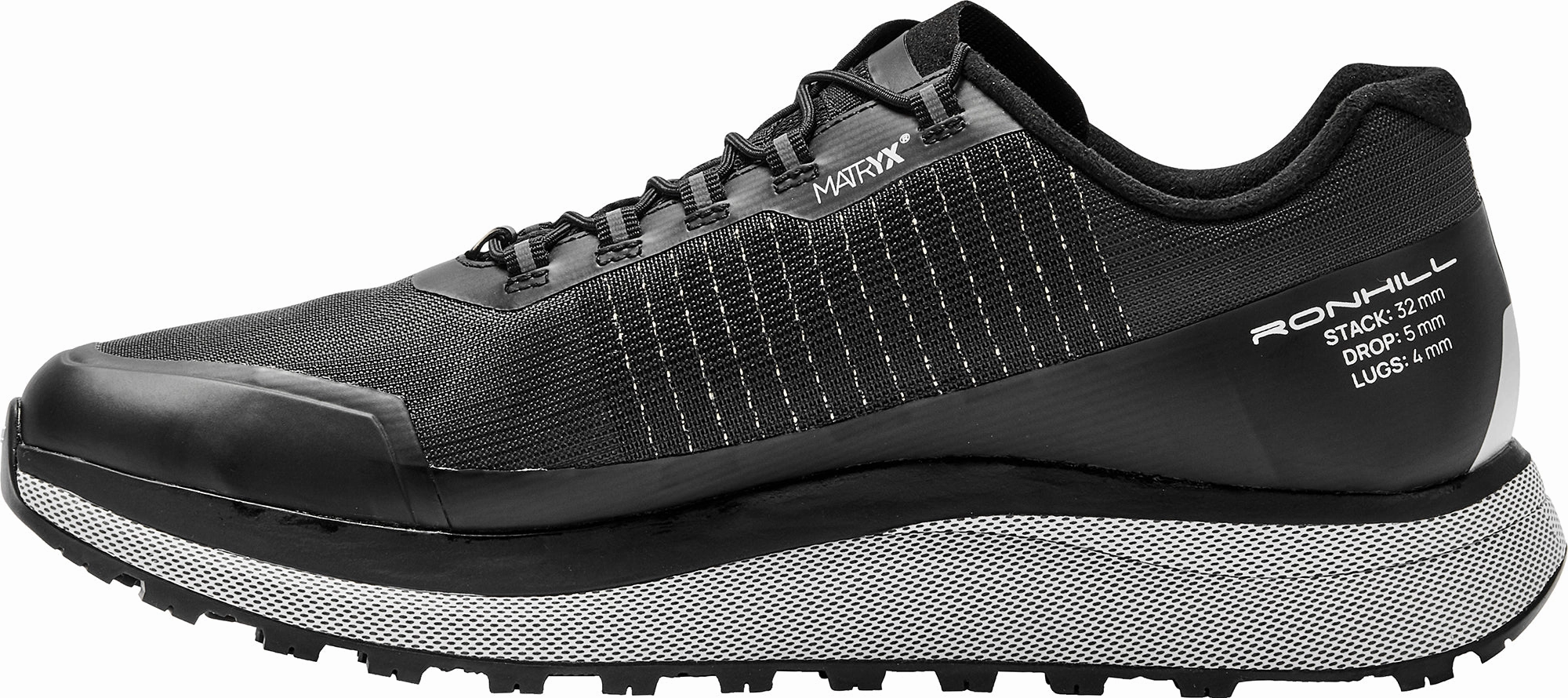 City Streets outstanding - running Ronhill Freedom Mens Trail Running Shoes - Black
