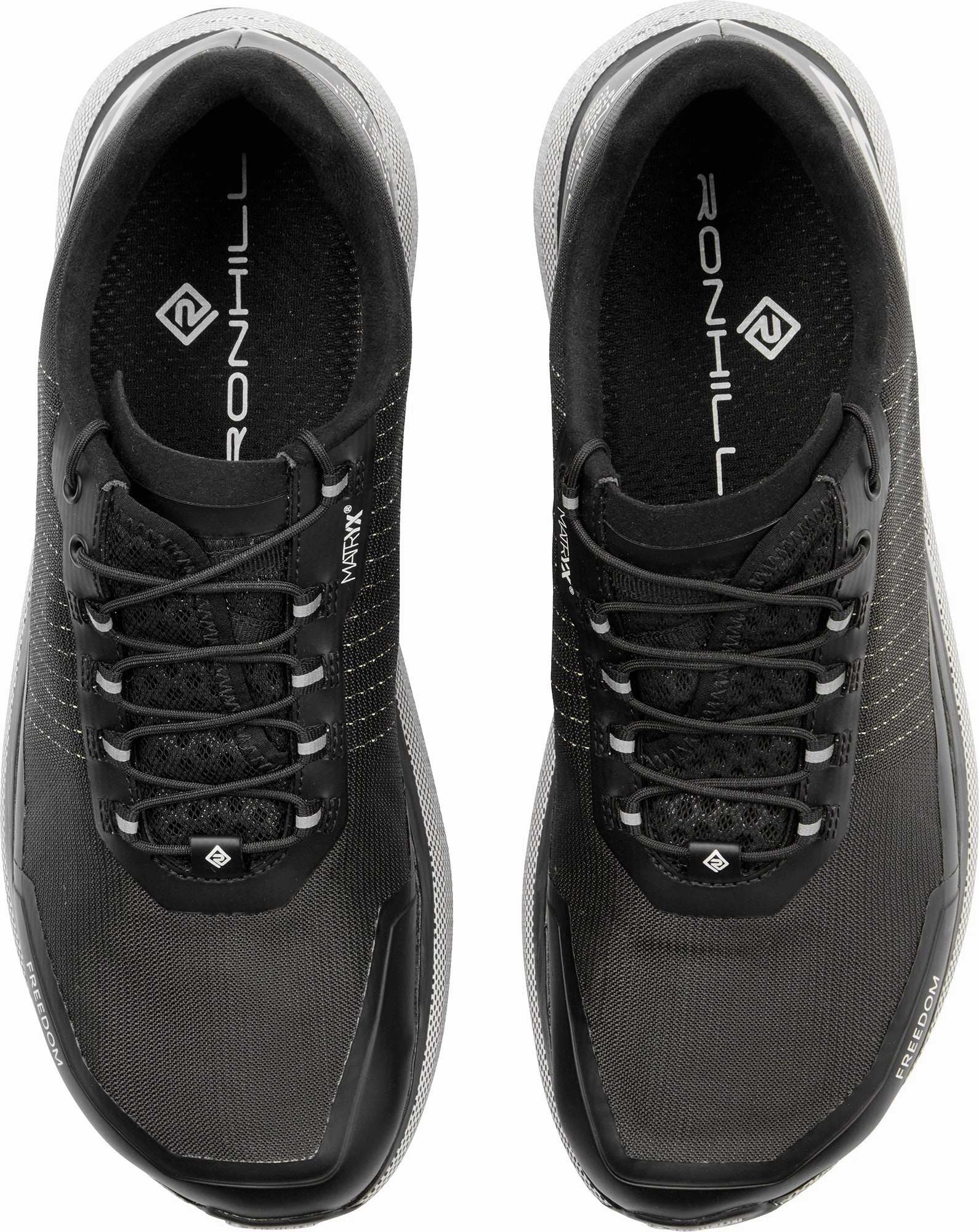 semi - formal shoes Ronhill Freedom Mens Trail Running Shoes - Black
