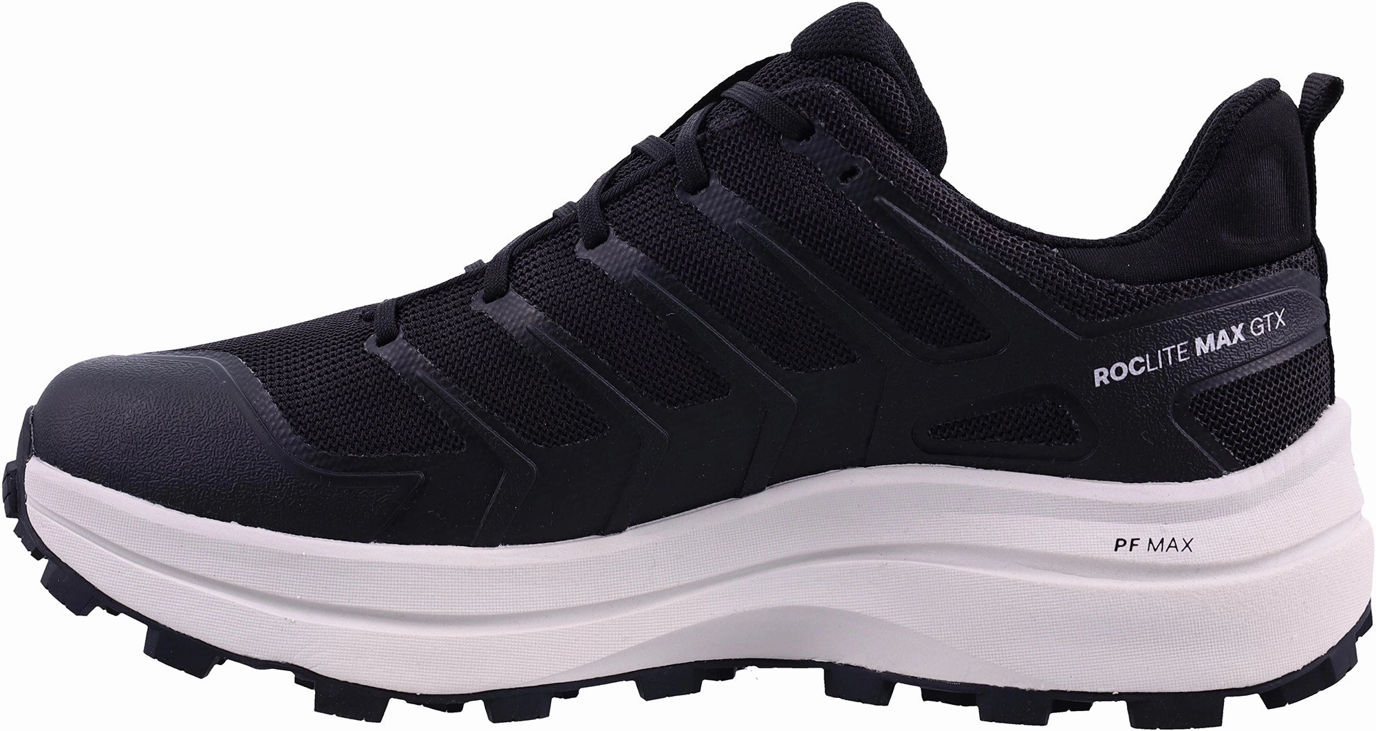 Active Footwear Reinforced Sides Inov8 Roclite Max GORE-TEX WIDE FIT Womens Walking Shoes - Black