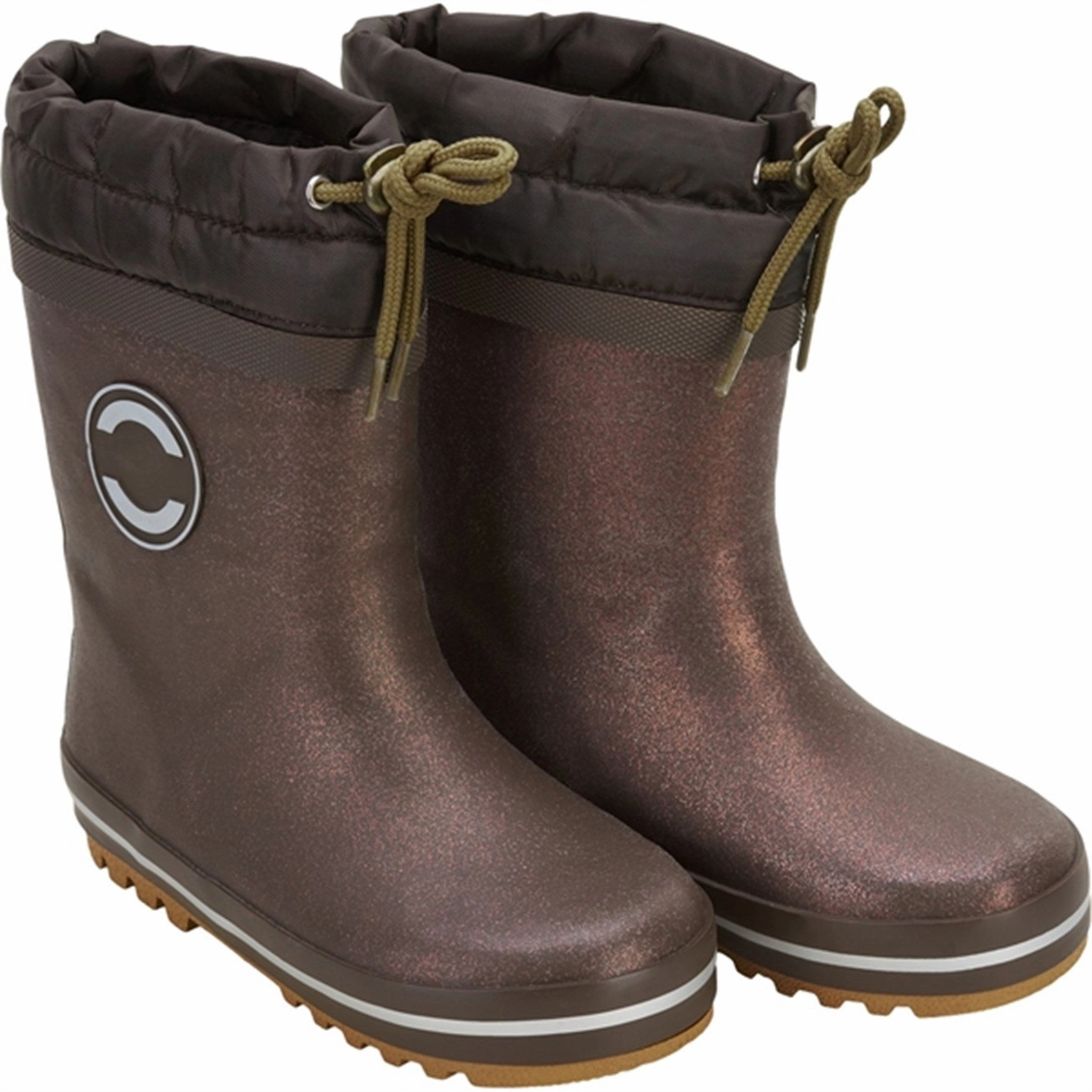 Wide Range Mikk-Line Winter Wellies Slate Black