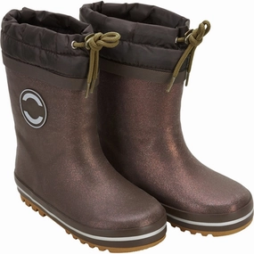 Pure Joy Mikk-Line Winter Wellies Slate Black