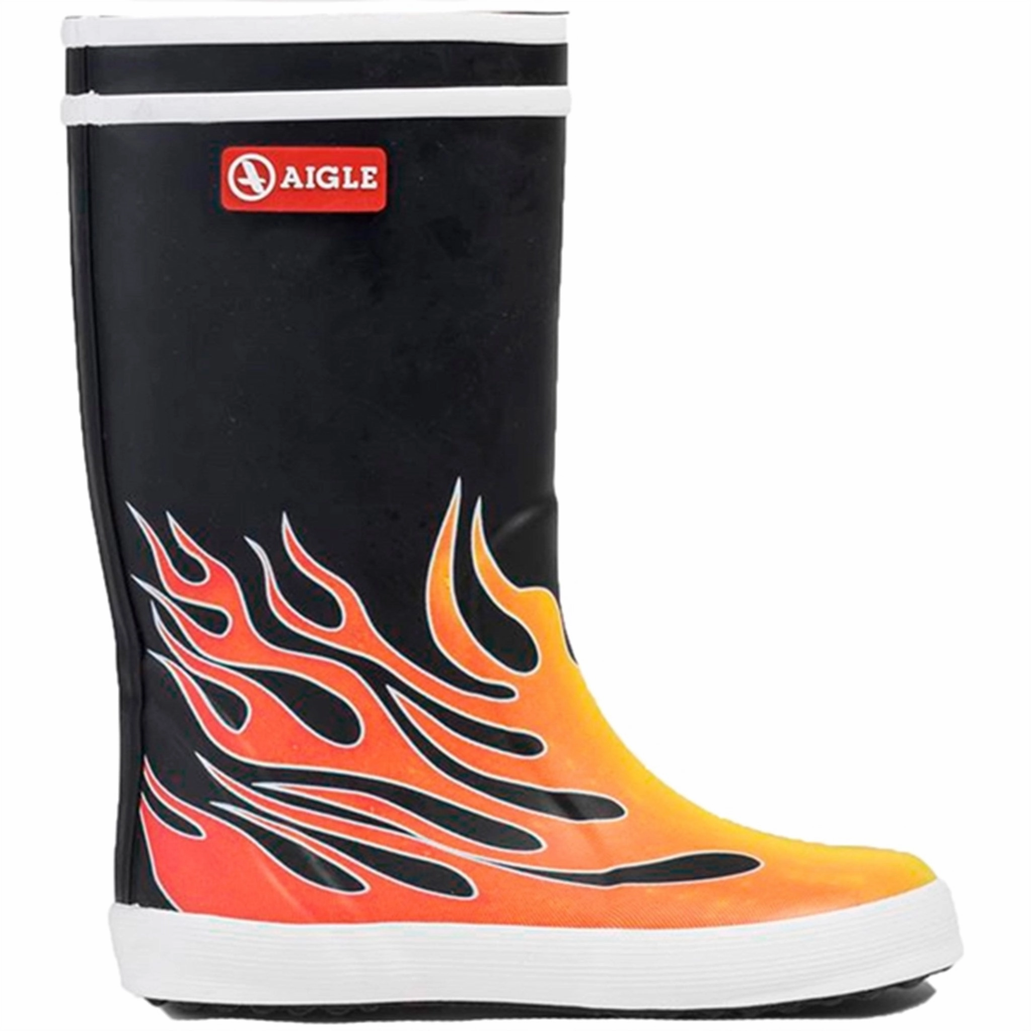 Aigle Wellis Hot Rod Metallic Accent