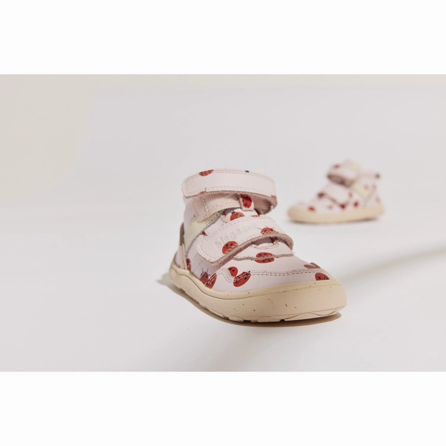 Work Ready Bisgaard Lady Bugs Barefoot Becky First Step Shoe