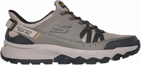 for trail running Summer Skechers Dynamite AT-Escapar Mens Walking Shoes - Grey