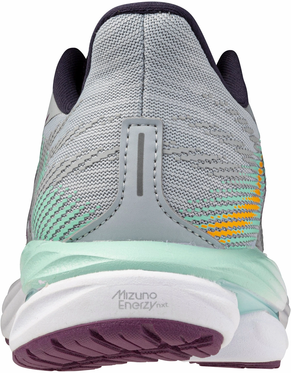 Customizable Arch Support Mizuno Wave Inspire 21 Womens Running Shoes - Grey