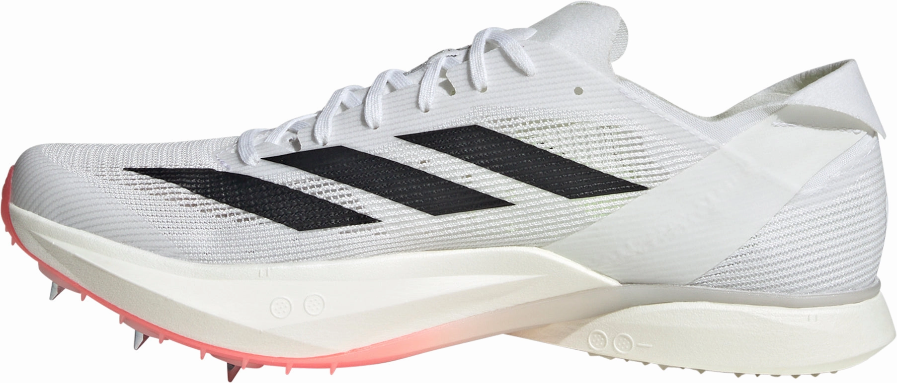 adidas Adizero Avanti Running Spikes - White Speed Tap Tackle Practice
