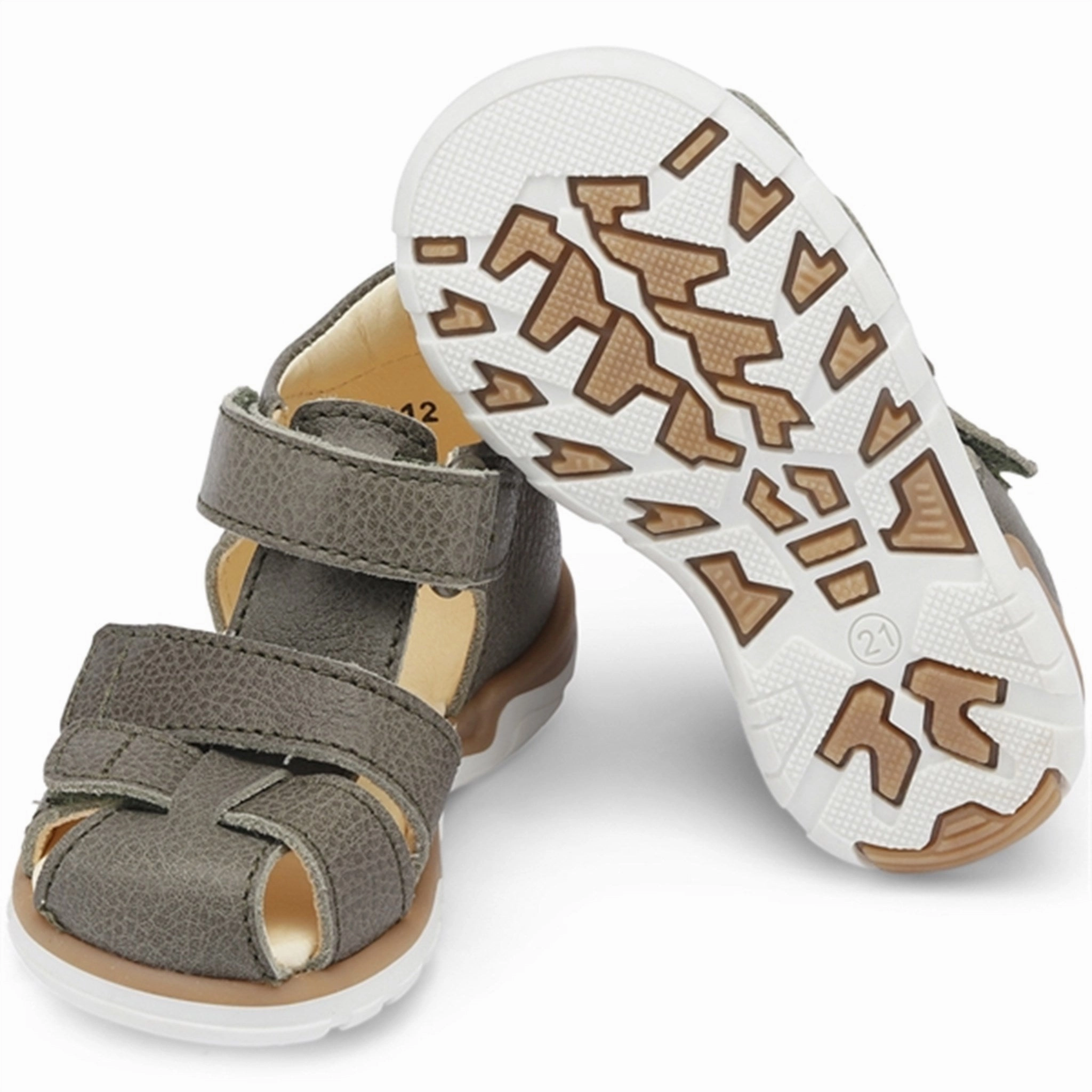 Bundgaard Sofus Sandal Army clean design Light Breathable