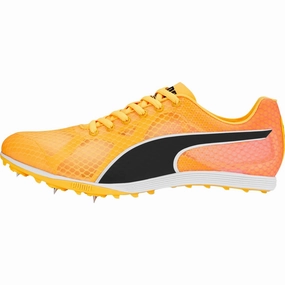Run Fast Puma evoSpeed CrossFox 4 Cross Country Spikes - Orange