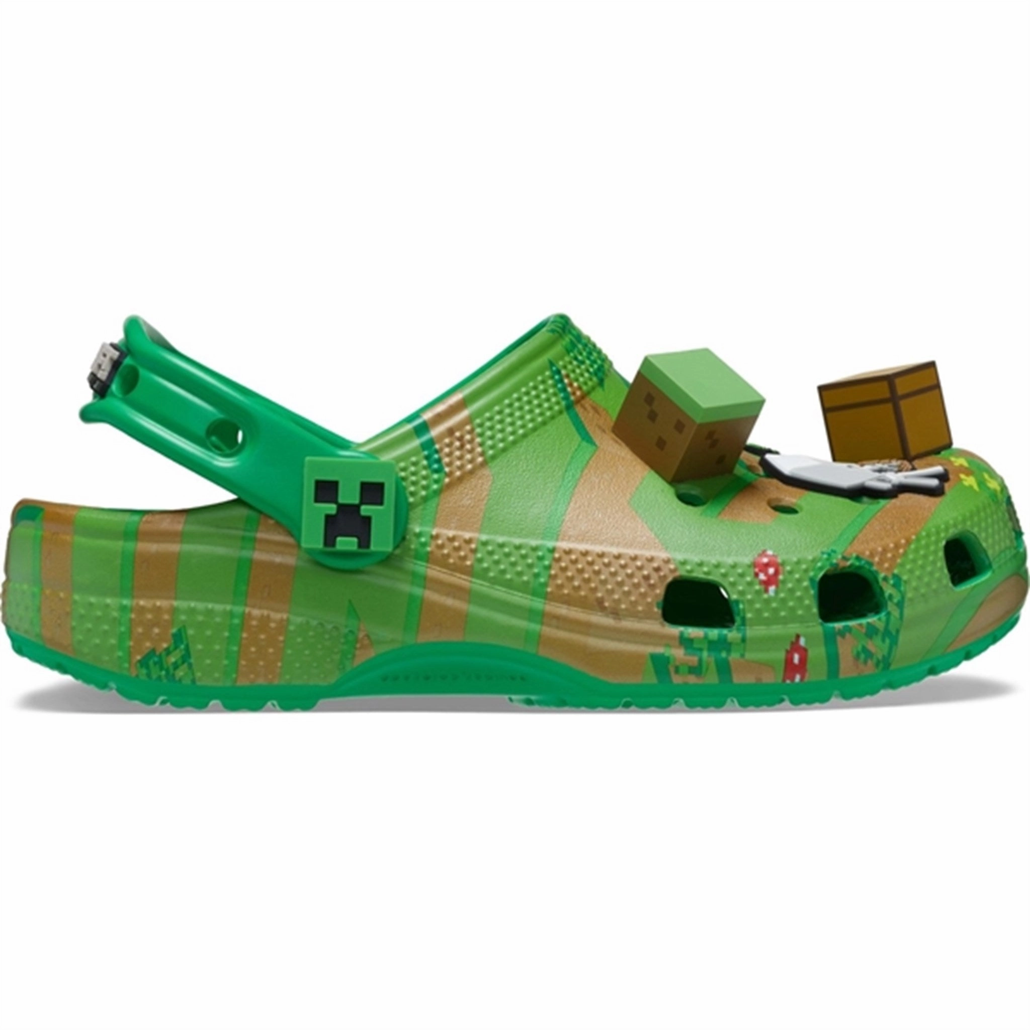 Multi Density Foam Layers Washable Crocs Minecraft Clog Multi