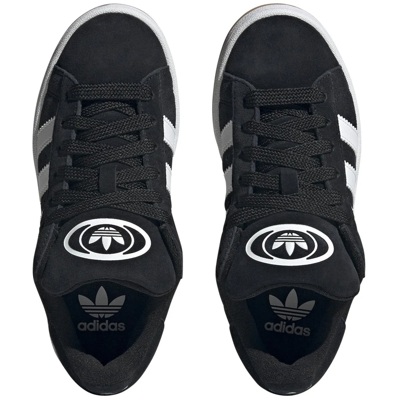 Reliable Traction Recycled Polyester Blend adidas Originals CAMPUS 00s J Sneakers Core Black / Cloud White / Cloud White