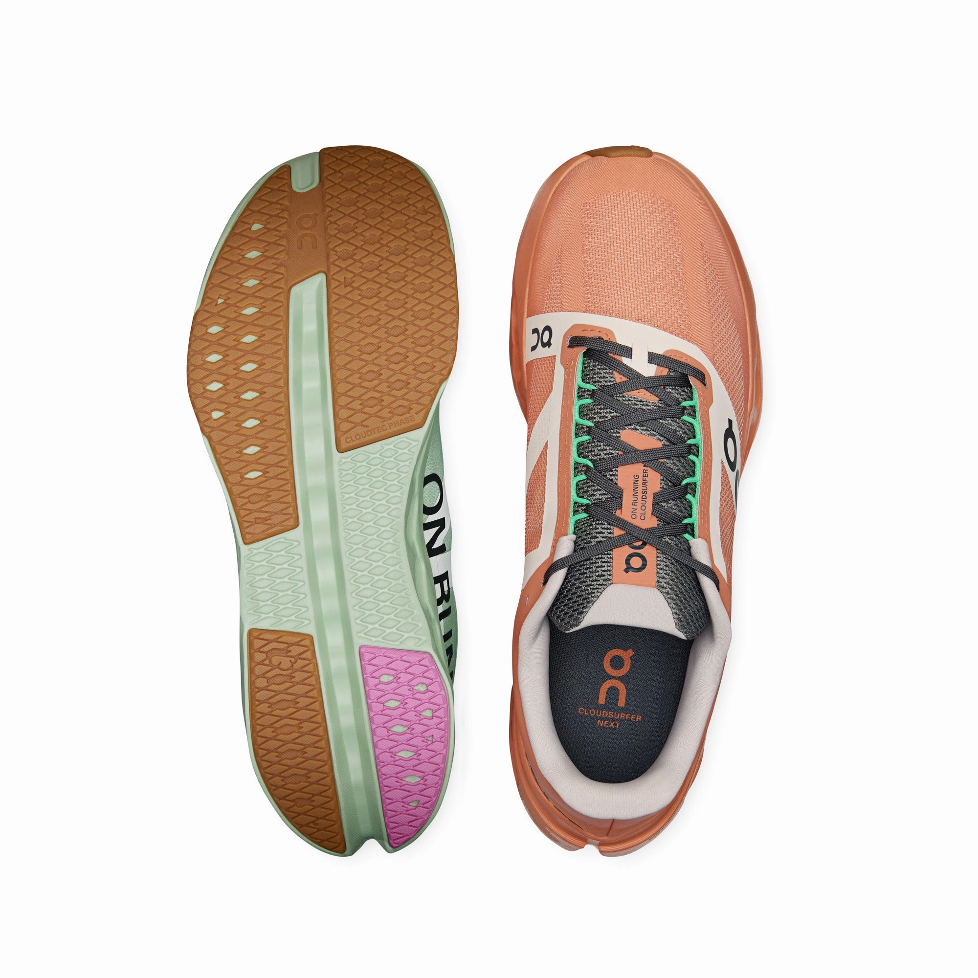 On Running Womens Cloudsurfer Next Z5 Shoes Anti Irritation Seams firm - midsole shoes