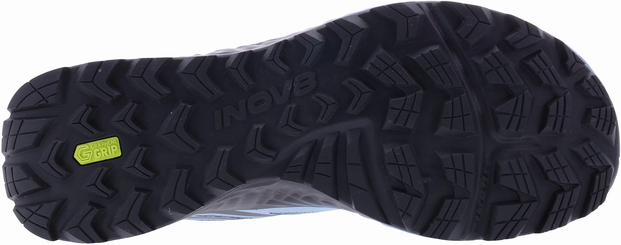 Comfortable Energy Return Lateral Stability Wing Inov8 TrailFly WIDE FIT Mens Trail Running Shoes - Blue