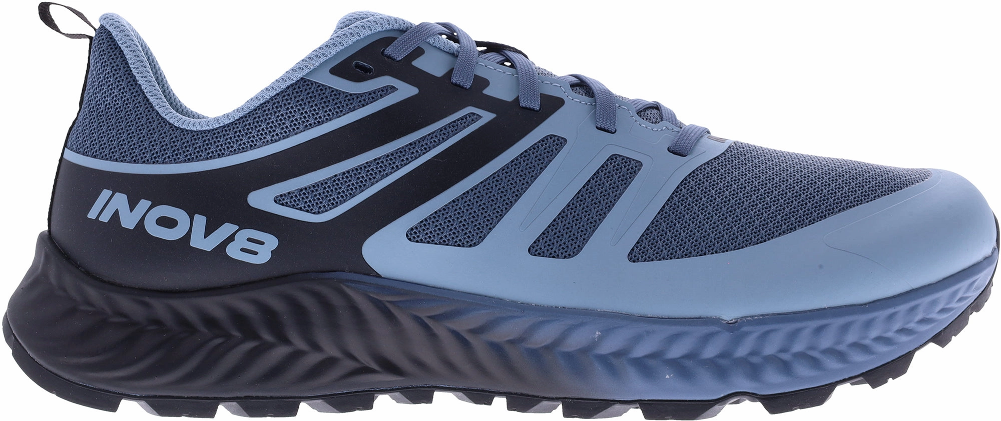 competition equipment Inov8 TrailFly WIDE FIT Mens Trail Running Shoes - Blue