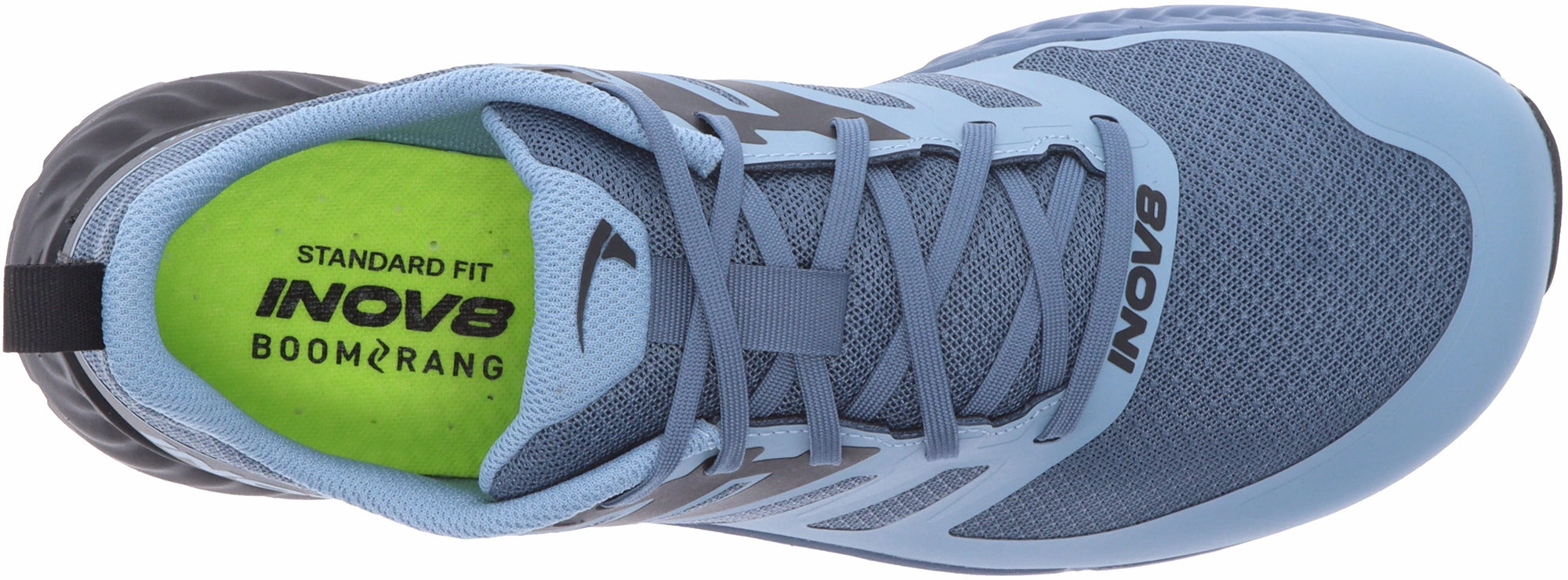 Inov8 TrailFly WIDE FIT Mens Trail Running Shoes - Blue Blister Prevention Design