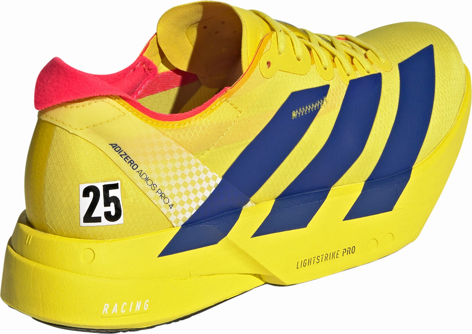 adidas Adizero Adios Pro 4 Mens Running Shoes - Yellow Temperature Regulating Material