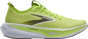 Brooks Hyperion 3 Mens Running Shoes - Green Low Profile Midsole