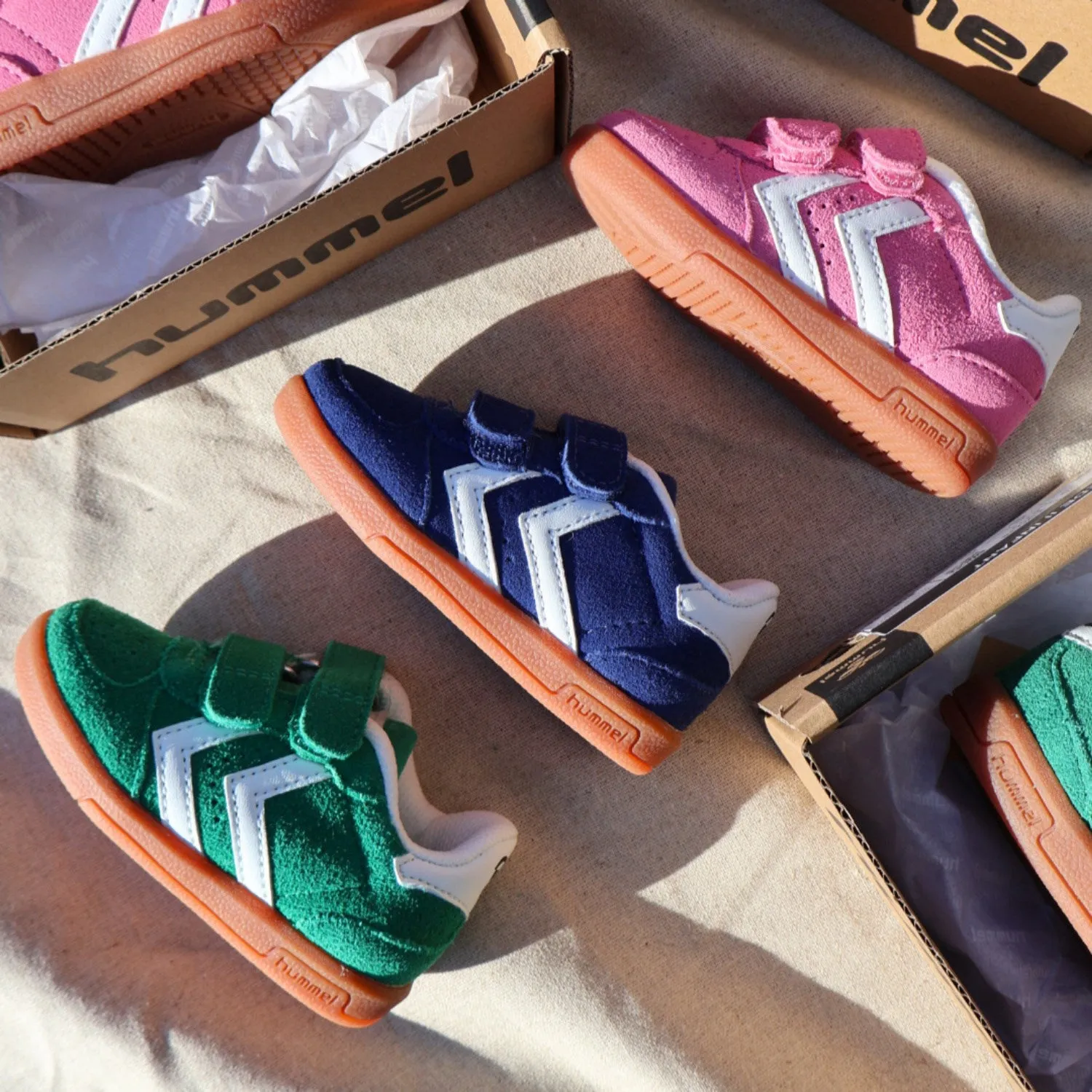 Heel Crash Pads Abrasion Resistant Construction Hummel True Navy Victory Suede Ii Low Sneakers