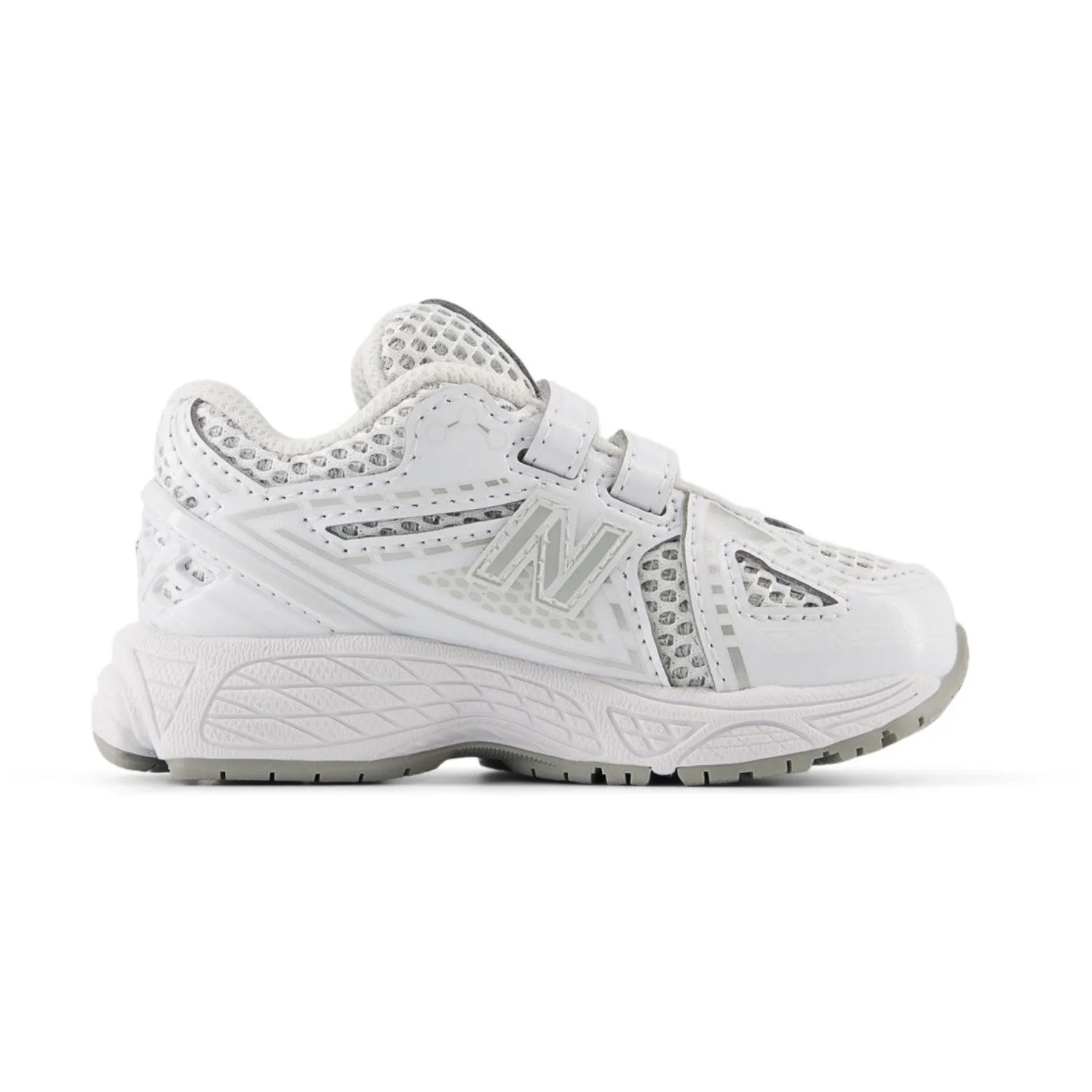 LightweightDesign New Balance White New Balance 1906 Kids Hook & Loop