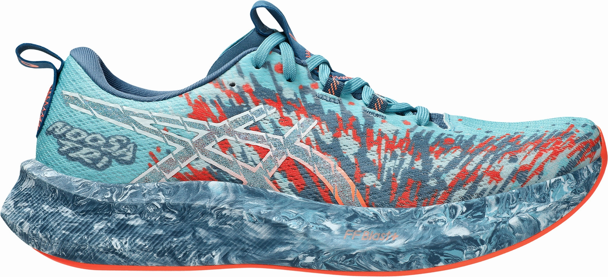 Puncture - resistant Sprint Asics Gel Noosa Tri 16 Mens Running Shoes - Blue