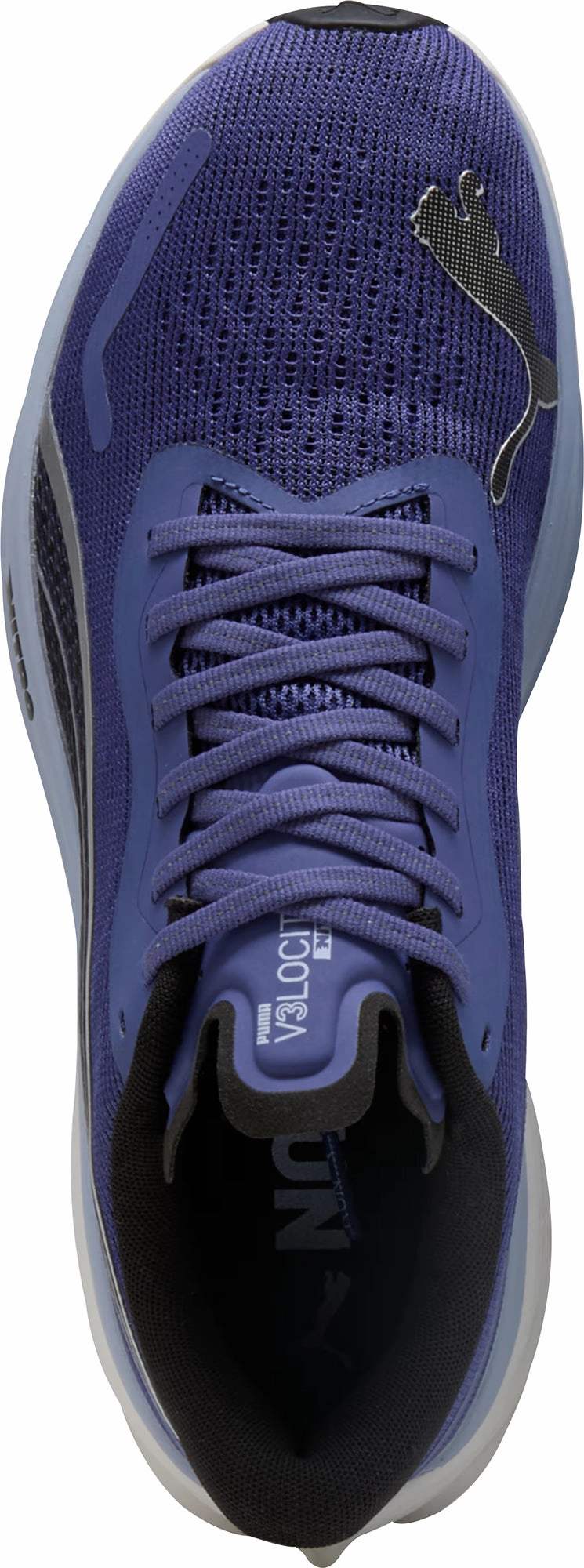 Puma Velocity Nitro 3 Mens Running Shoes - Blue Microtextured Grip Surface