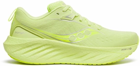 Saucony Triumph 22 Womens Running Shoes - Yellow Thermoplastic Overlays Hill training